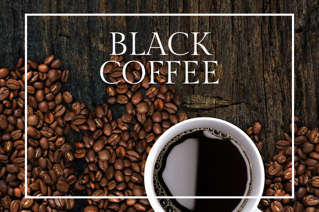 how to make black coffee for weight loss
